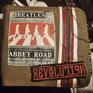 Beatles Abbey Road Brown Wallet 2006 Apple Corps